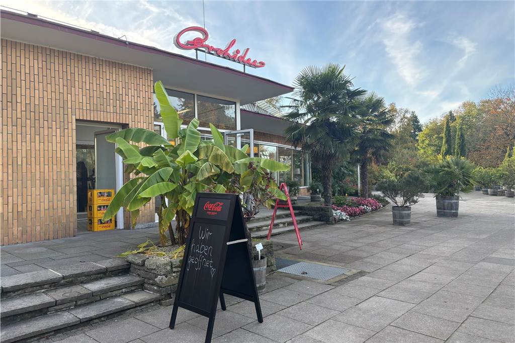 Das Café Orchidee