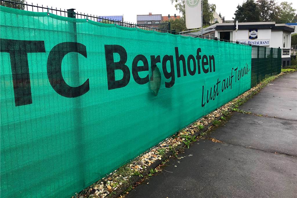 Das Clubhaus des TC Berghofen liegt an der Rubinstraße.
