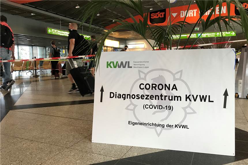 Testzentrum am Dortmund Airport bleibt bis Ende der Herbstferien geöffnet Das Corona-Testzentrum am Dortmund Airport soll bis Ende der Herbstferien für Reiserückkehrer aus Risikogebieten kostenlos geöffnet bleiben.