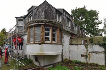 Das Dach der Villa Urbahn muss schon jetzt saniert werden.