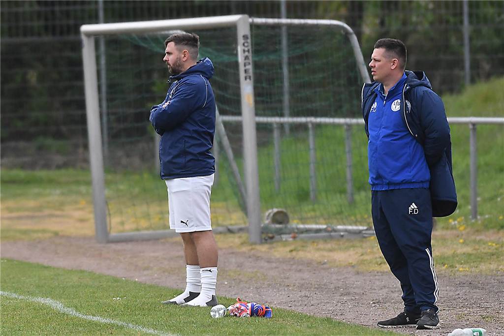 Das Derby zwischen dem VfB Habinghorst II und der SG Arminia Ickern/Victoria Habinghorst (rote Trikots) endete in der Kreisliga B1 mit einem 1:1-Unentschieden.
