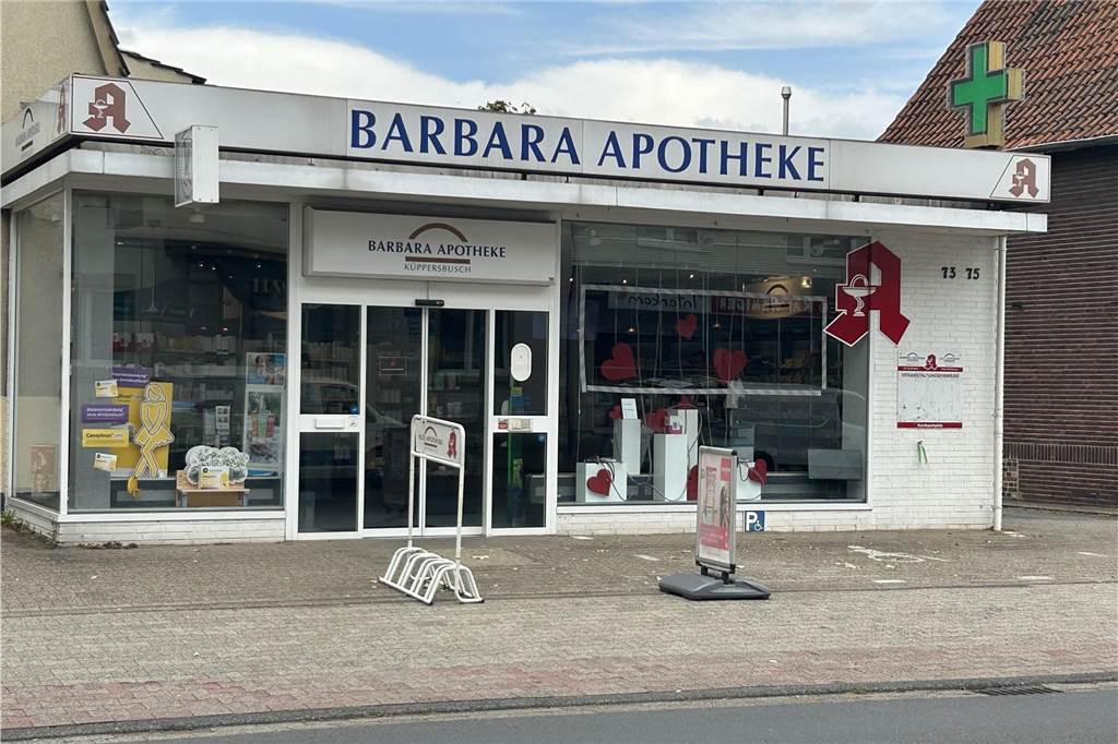 Barbara-Apotheke zieht bald um: Mehr Platz für Beratung und Service Das Domizil der Barbara-Apotheke ist bald Geschichte. Am 18. September ist Eröffnung an neuer Adresse.