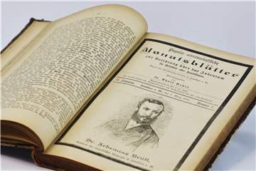 Das Dorstener Museum hatte die Populär-wissenschaftlichen Monatsblätter 1988 über ein Münsteraner Antiquariat erworben.