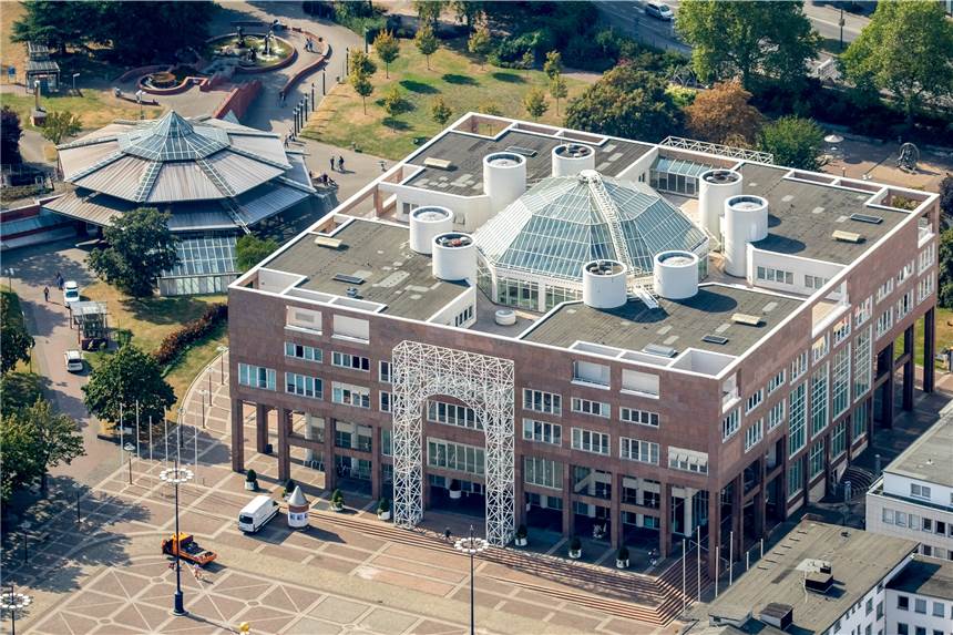 So hat Dortmund bei der Wahl zum schönsten NRW-Rathaus abgeschnitten Das Dortmunder Rathaus am Friedensplatz.
