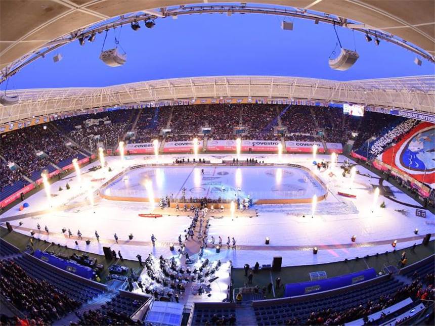 DEL Winter Game soll Trumpf bleiben Das dritte DEL Winter Game wurde in der Sinsheimer Rhein-Neckar-Arena ausgetragen. Foto: Uwe Anspach