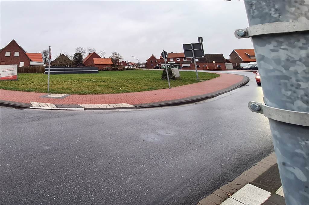 Das Eckgrundstück liegt in Nienborg an sehr markanter Stelle (Eper Straße/Ochtruper Straße).