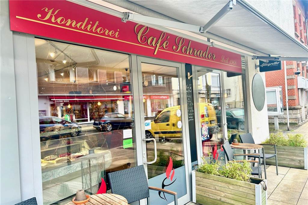 Aus Allegretto wird Café Schrader: Beliebtes Café hat neuen Namen Das Café Schrader in Aplerbeck.