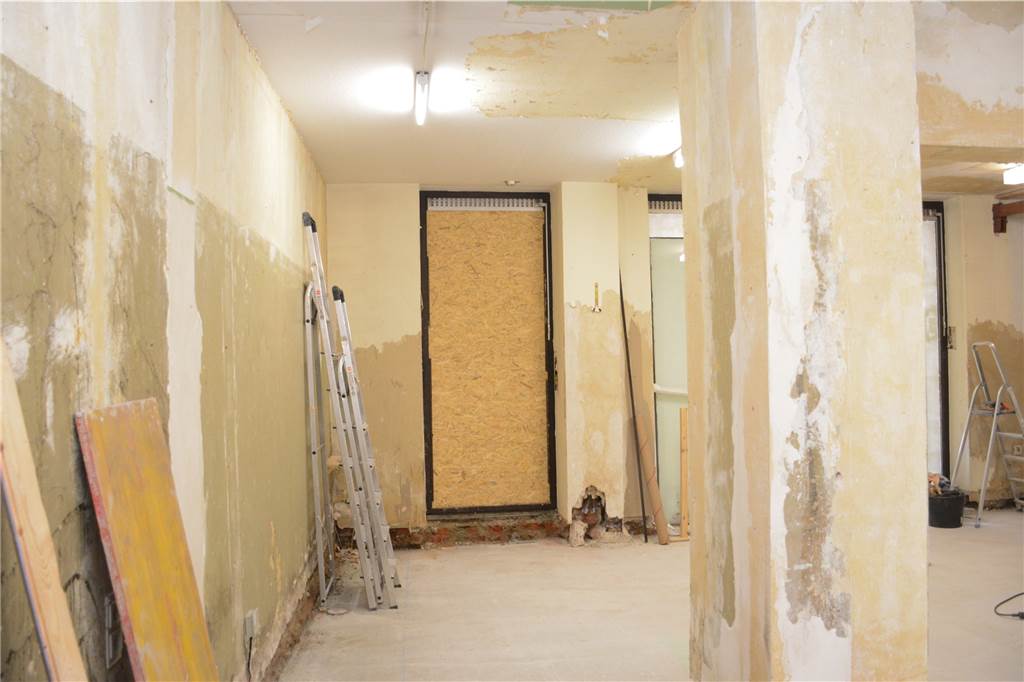 Mysteriöse Graffiti: Wie Al Capone ins Gefängnis nach Vreden kam Das ehemalige Gerichtsgefängnis wurde zwischenzeitlich als Lager genutzt und wird jetzt renoviert.