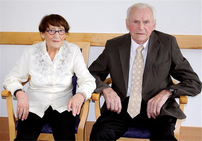 Das Ehepaar Edith und Wilhelm Zurstraßen feiern heute Gnadenhochzeit.