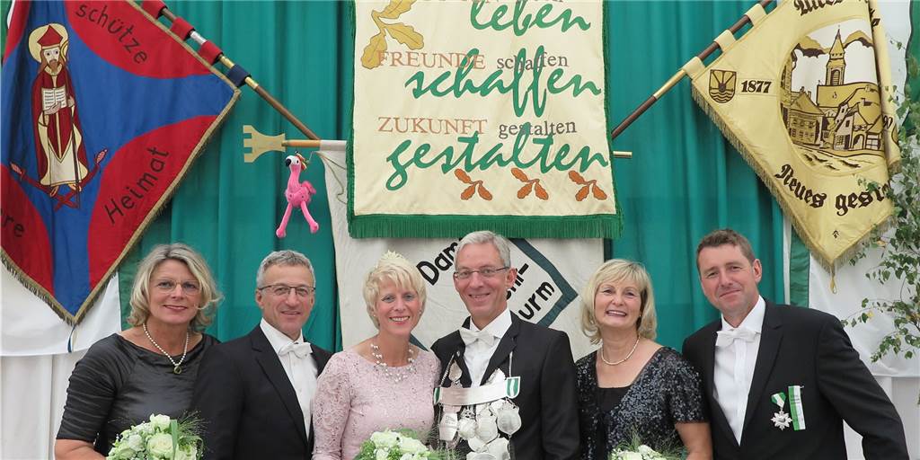Altschermbecker Kilianer ermitteln am Montag ihr neues Königspaar Thron Kilian Altschermbeck 2019 bis 2022