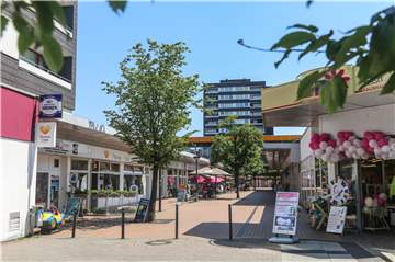 Das Einkaufszentrum EKS in Scharnhorst