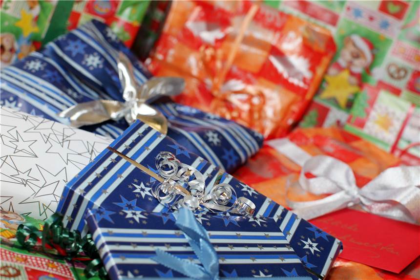 Die Lehren einer Mittagspause Das Einpacken von Geschenken kann eine echte Herausforderung sein.