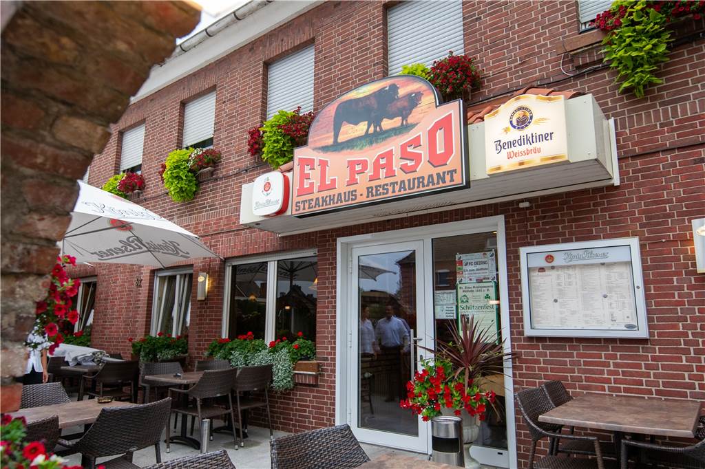 Das El Paso in Oeding, direkt an der Grenze