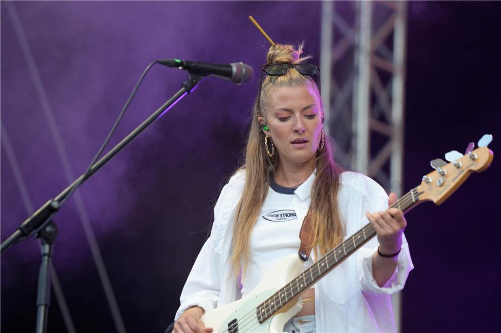 Das EM-Programm im Westfalenpark endete am Samstag (13.7.) unter anderem mit "Die Fantatischen Vier" und Alice Merton. Das Publikum hatte dabei viel Spaß.