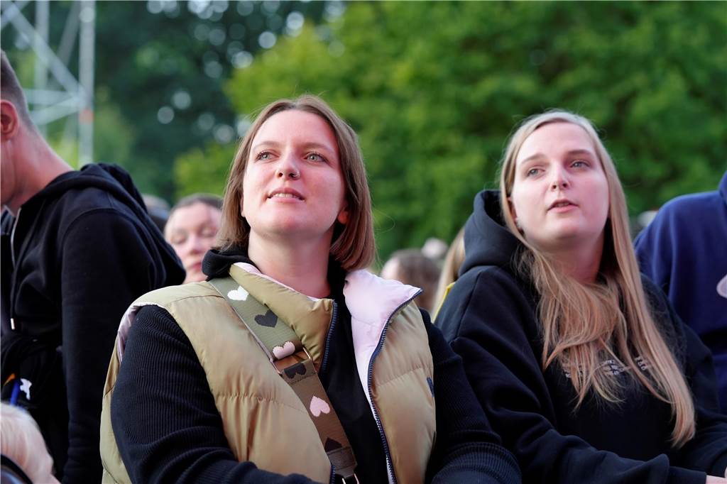 Das EM-Programm im Westfalenpark endete am Samstag (13.7.) unter anderem mit "Die Fantatischen Vier" und Alice Merton. Das Publikum hatte dabei viel Spaß.