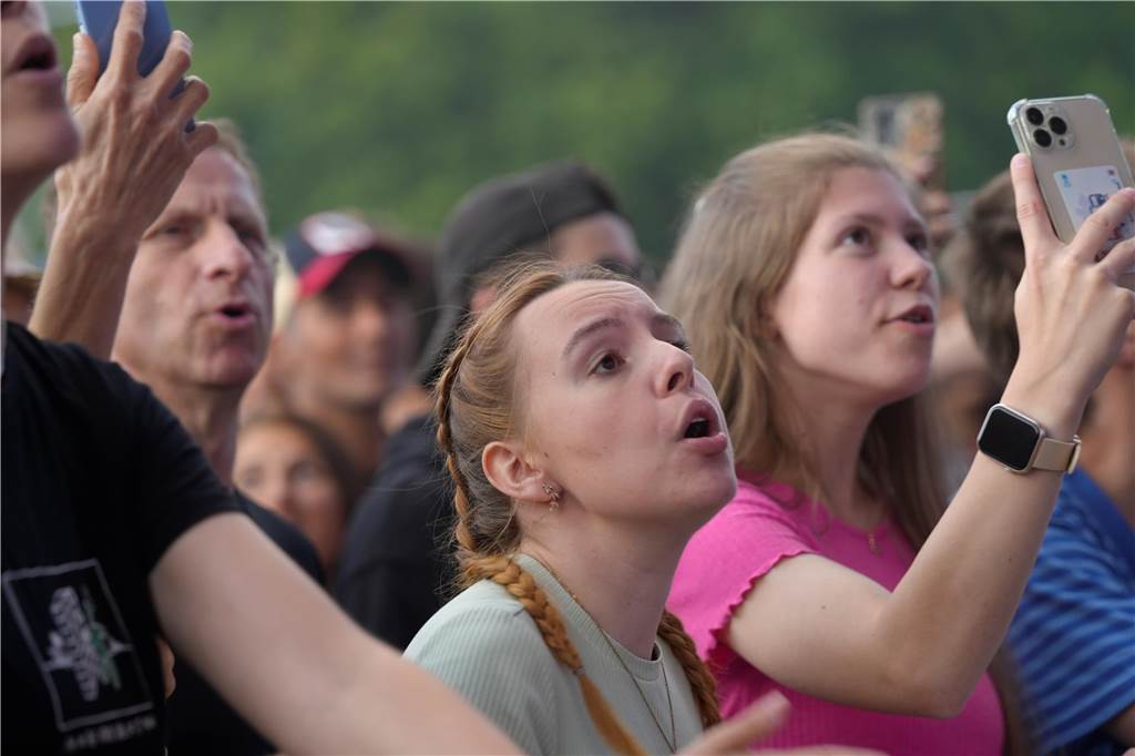Das EM-Programm im Westfalenpark endete am Samstag (13.7.) unter anderem mit "Die Fantatischen Vier" und Alice Merton. Das Publikum hatte dabei viel Spaß.