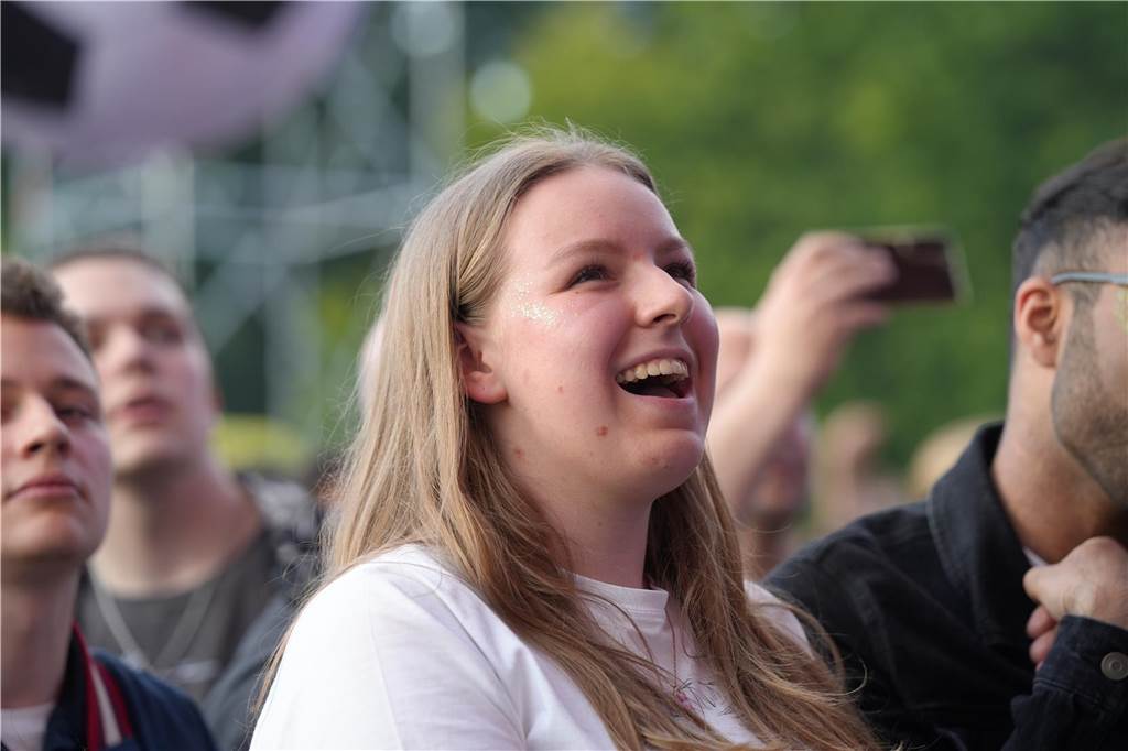 Das EM-Programm im Westfalenpark endete am Samstag (13.7.) unter anderem mit "Die Fantatischen Vier" und Alice Merton. Das Publikum hatte dabei viel Spaß.