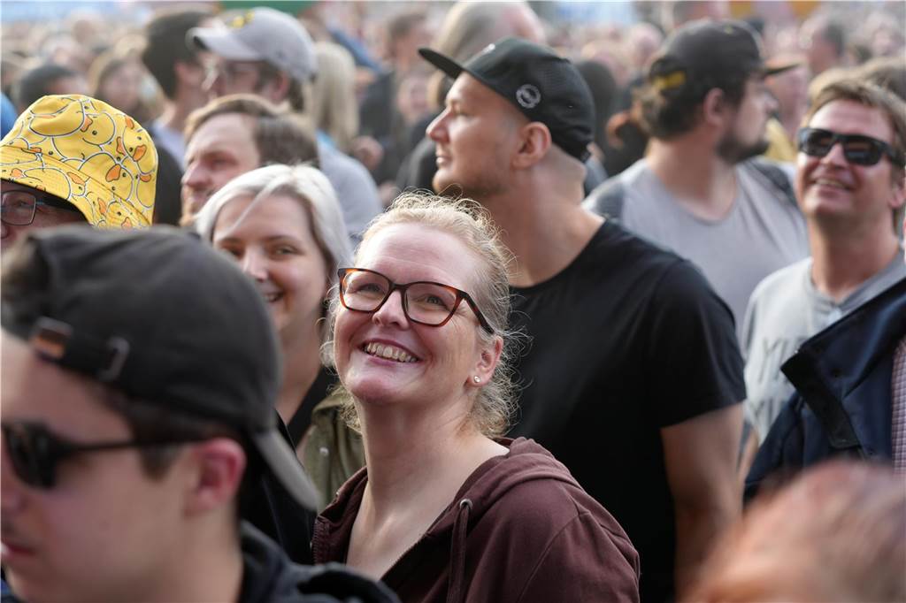 Das EM-Programm im Westfalenpark endete am Samstag (13.7.) unter anderem mit "Die Fantatischen Vier" und Alice Merton. Das Publikum hatte dabei viel Spaß.