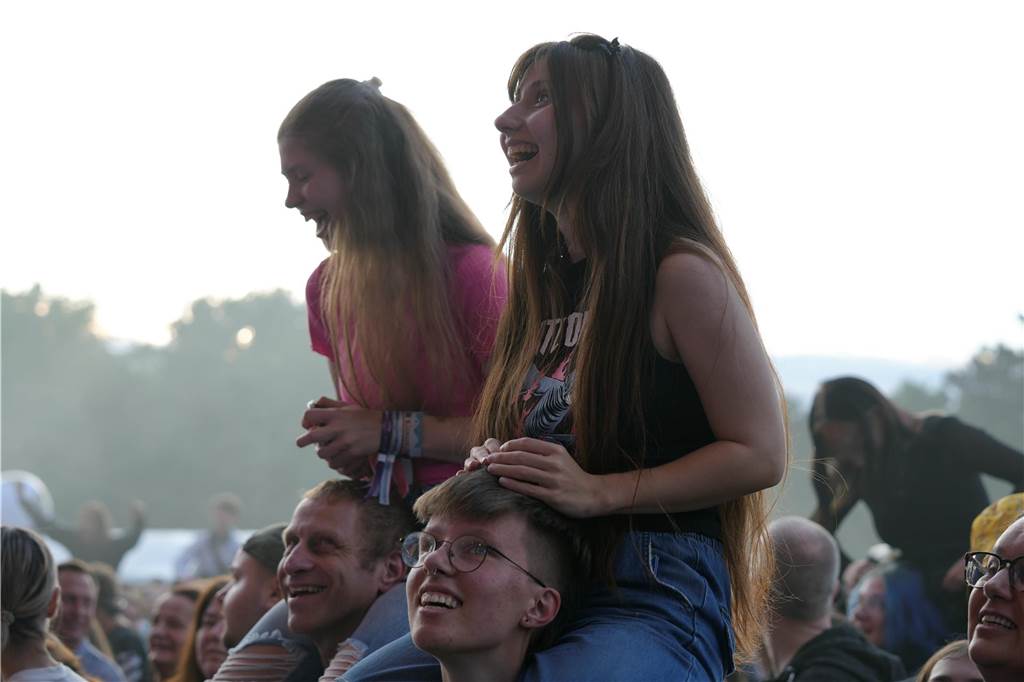 Das EM-Programm im Westfalenpark endete am Samstag (13.7.) unter anderem mit "Die Fantatischen Vier" und Alice Merton. Das Publikum hatte dabei viel Spaß.