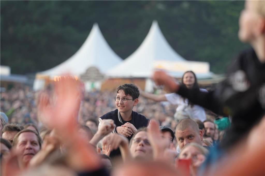 Das EM-Programm im Westfalenpark endete am Samstag (13.7.) unter anderem mit "Die Fantatischen Vier" und Alice Merton. Das Publikum hatte dabei viel Spaß.