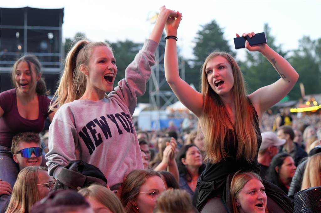 Das EM-Programm im Westfalenpark endete am Samstag (13.7.) unter anderem mit "Die Fantatischen Vier" und Alice Merton. Das Publikum hatte dabei viel Spaß.