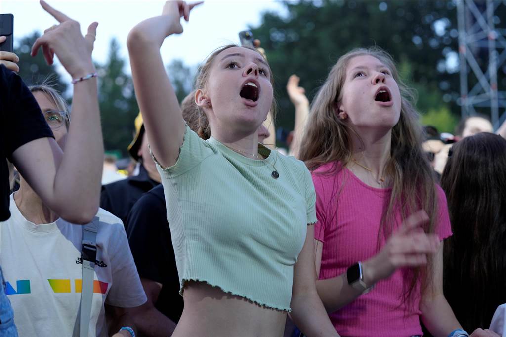 Das EM-Programm im Westfalenpark endete am Samstag (13.7.) unter anderem mit "Die Fantatischen Vier" und Alice Merton. Das Publikum hatte dabei viel Spaß.