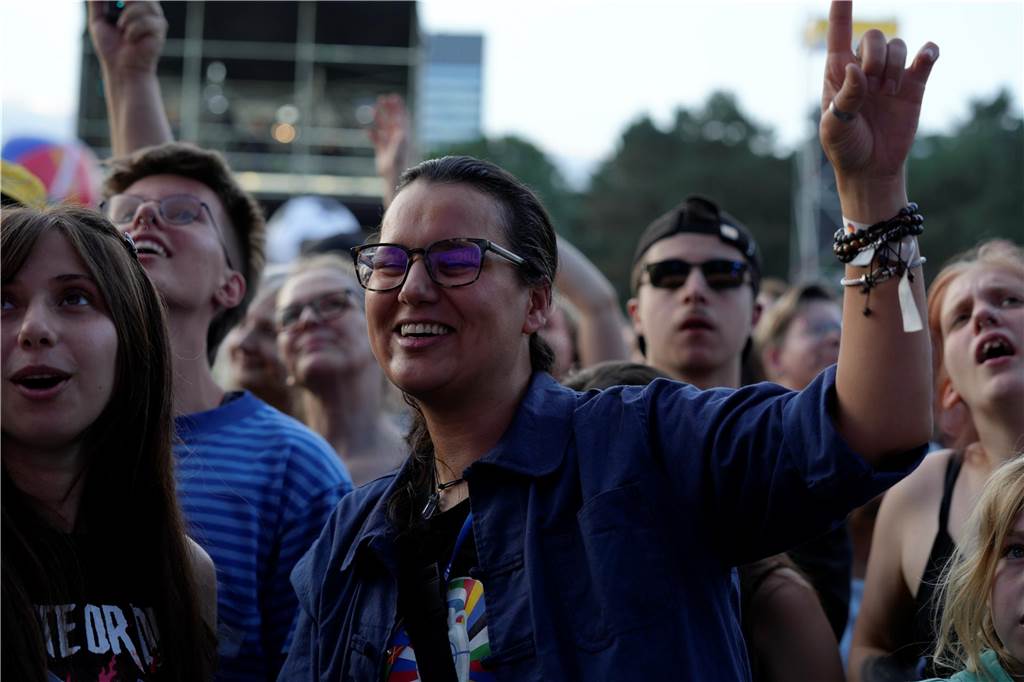 Das EM-Programm im Westfalenpark endete am Samstag (13.7.) unter anderem mit "Die Fantatischen Vier" und Alice Merton. Das Publikum hatte dabei viel Spaß.