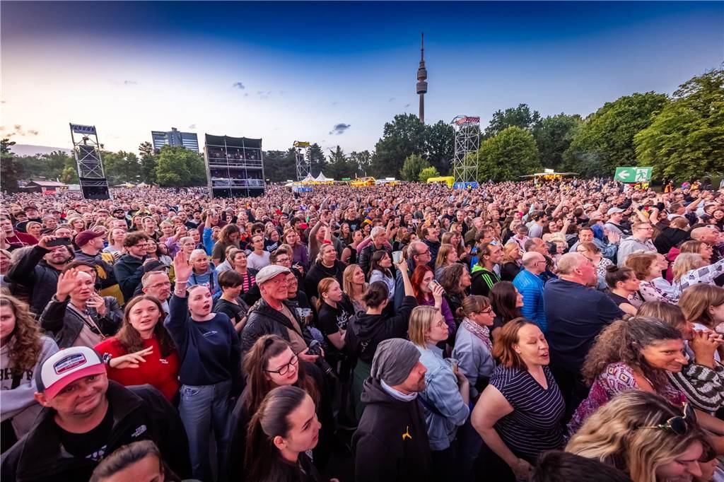 Das EM-Programm im Westfalenpark endete am Samstag (13.7.) unter anderem mit „Die Fantatischen Vier“ und Alice Merton. Das Publikum hatte dabei viel Spaß.