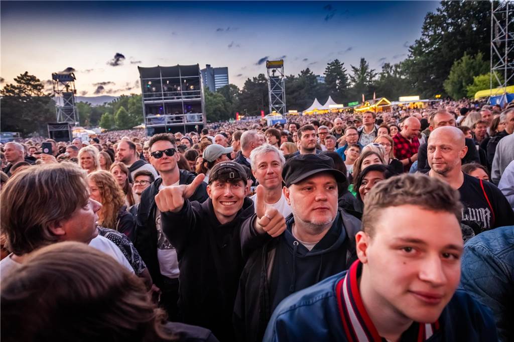 Das EM-Programm im Westfalenpark endete am Samstag (13.7.) unter anderem mit „Die Fantatischen Vier“ und Alice Merton. Das Publikum hatte dabei viel Spaß.