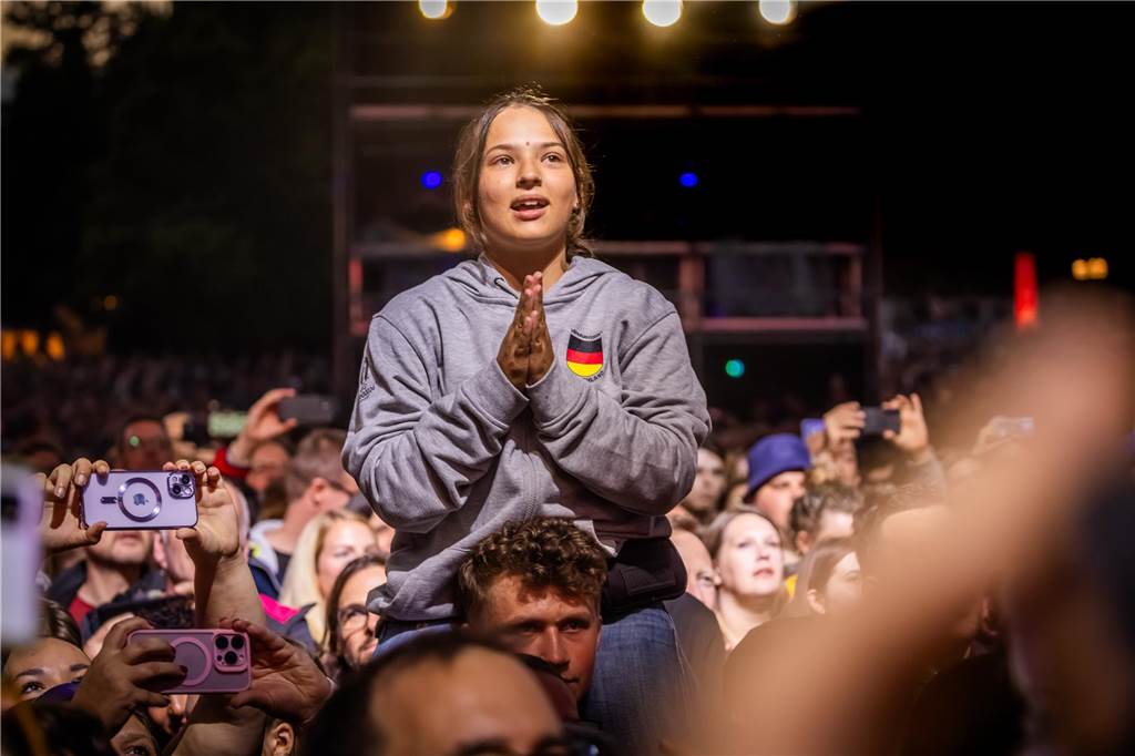 Das EM-Programm im Westfalenpark endete am Samstag (13.7.) unter anderem mit „Die Fantatischen Vier“ und Alice Merton. Das Publikum hatte dabei viel Spaß.