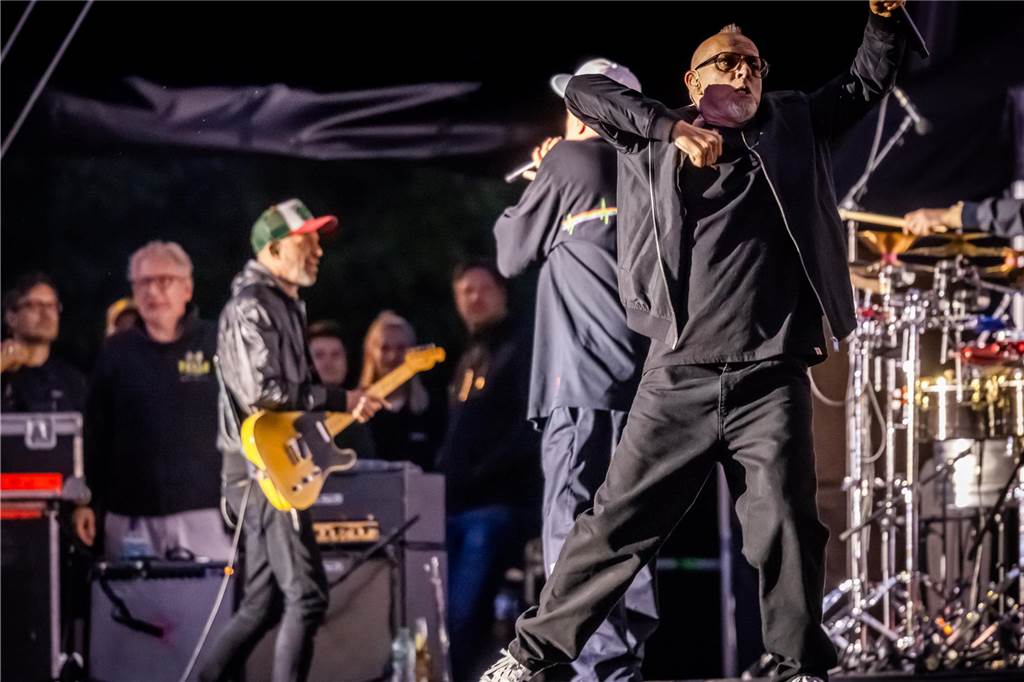 Das EM-Programm im Westfalenpark endete am Samstag (13.7.) unter anderem mit „Die Fantatischen Vier“ und Alice Merton. Das Publikum hatte dabei viel Spaß.