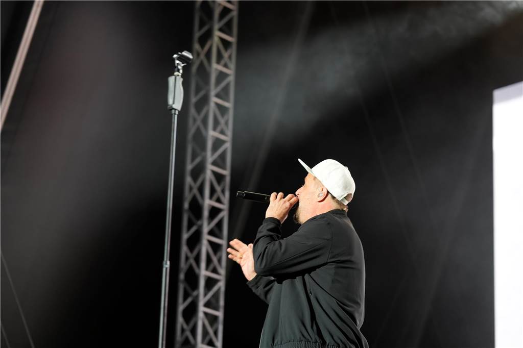 Das EM-Programm im Westfalenpark endete am Samstag (13.7.) unter anderem mit "Die Fantatischen Vier" und Alice Merton. Das Publikum hatte dabei viel Spaß.
