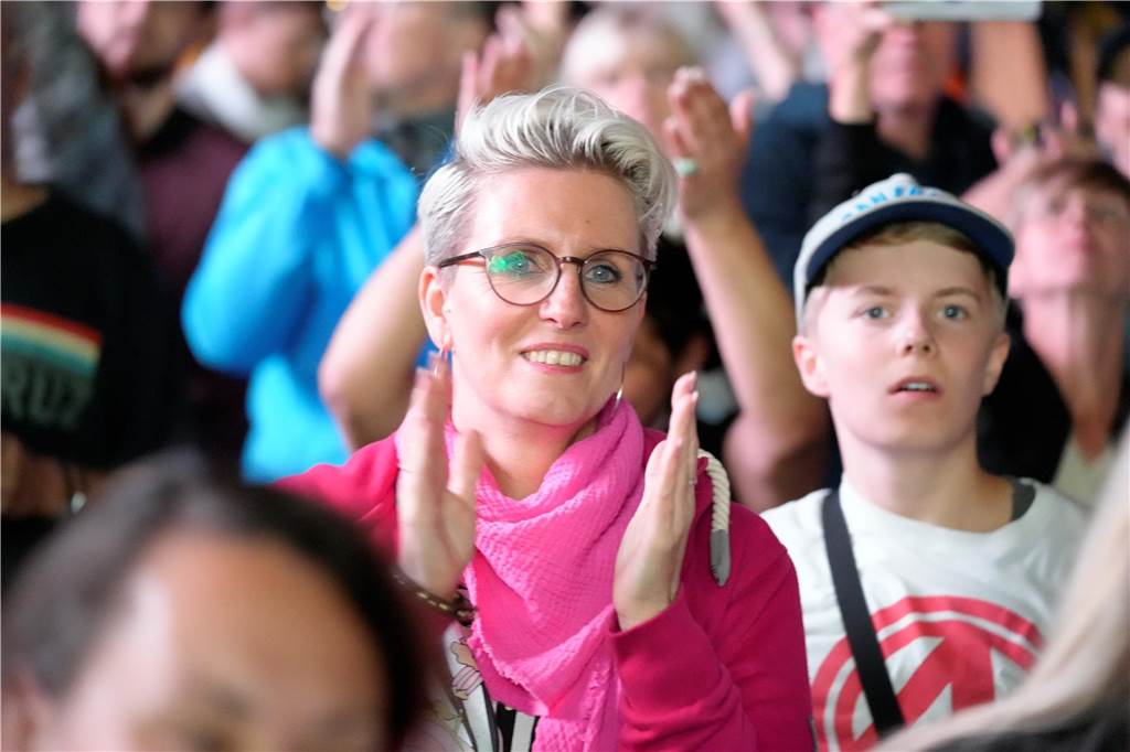 Das EM-Programm im Westfalenpark endete am Samstag (13.7.) unter anderem mit "Die Fantatischen Vier" und Alice Merton. Das Publikum hatte dabei viel Spaß.