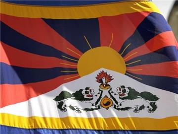 Das Enthüllen einer Tibet-Flagge brachte einen Deutschen in Peking ins Gefängnis.