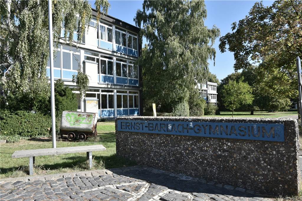 Trotz Masken: Castrop-Rauxels Schulen demonstrieren Zuversicht vor dem Start Das Ernst-Barlach-Gymnasium