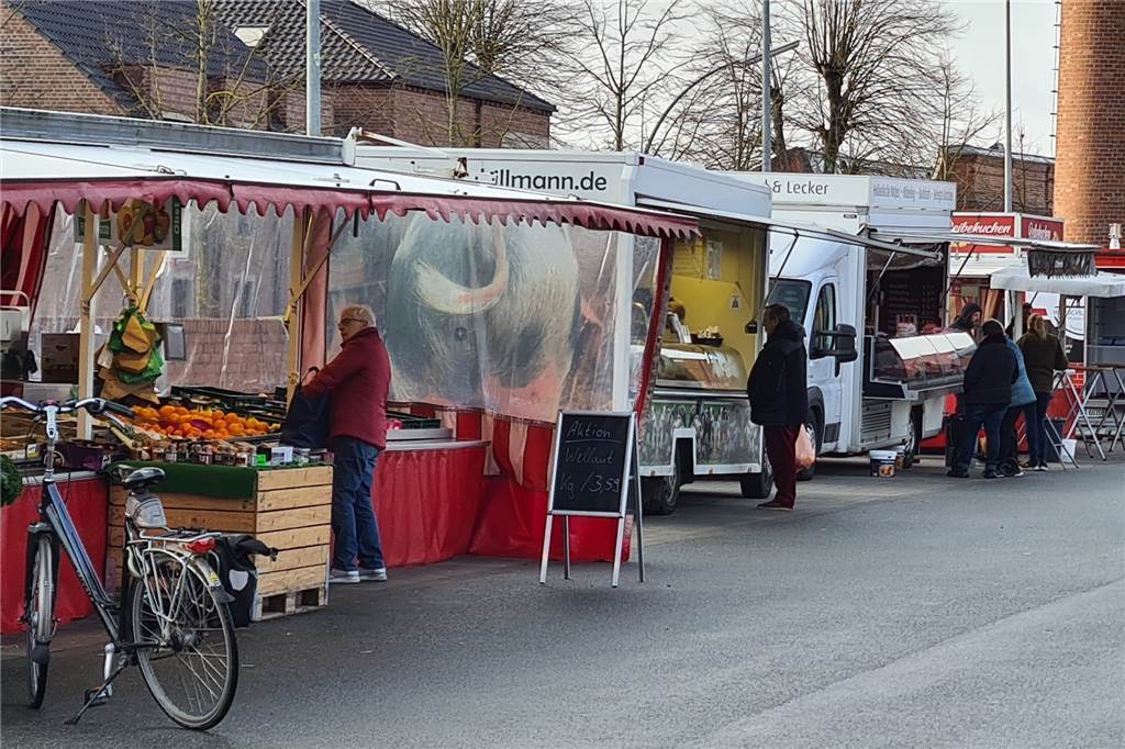 Wochenmarkt aus Winterpause zurück: Positives Beschicker-Zwischenfazit Das erste Zwischenfazit der Marktbeschicker fällt für den Standort Heek positiv aus.