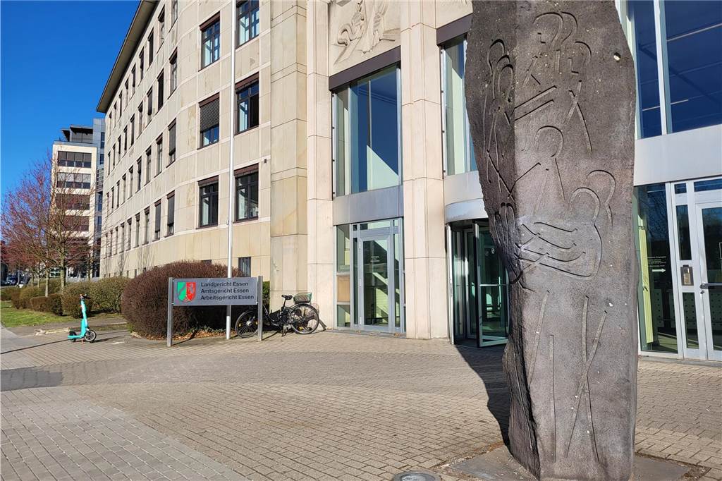 Das Essener Landgericht: Hier wird über das Schicksal des Angeklagten entschieden.