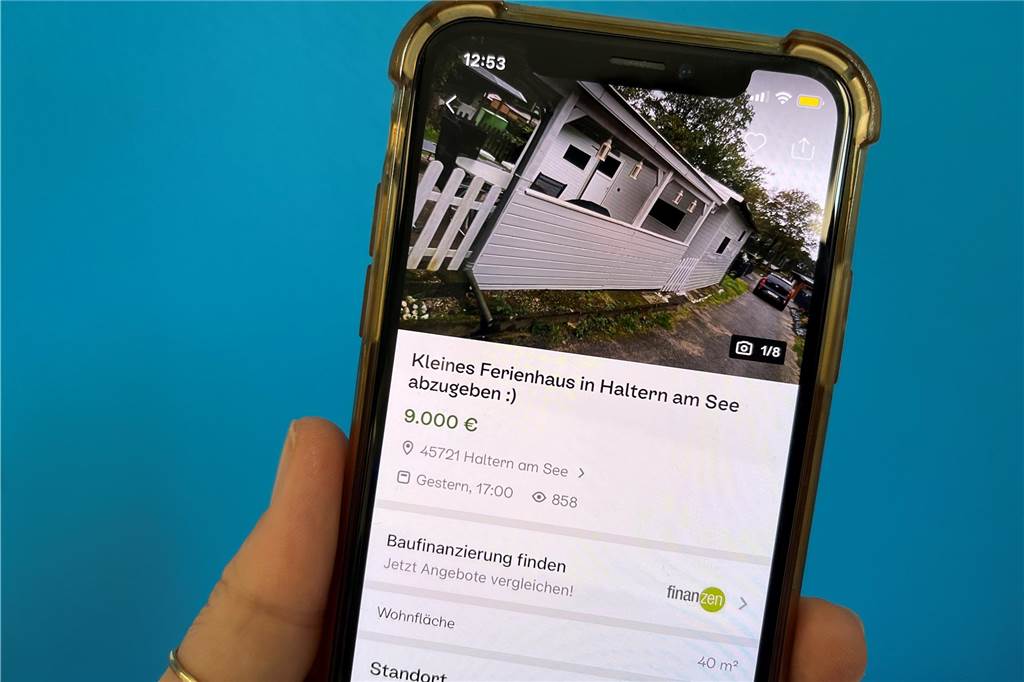 Ferienhaus für unter 10.000 Euro - Angebot hat allerdings einen Haken Das Ferienhaus in Haltern wird von einer Privatperson verkauft.