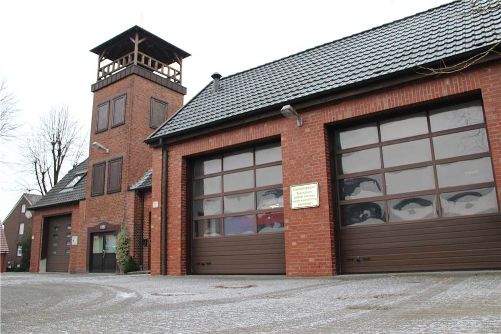 Rekord-Investitionen geplant - auch fürs neue Feuerwehrhaus Herbern Das Feuerwehrgerätehaus an der Bernhardstraße in Herbern entspricht nicht mehr den heutigen Anforderungen und soll ganz neu und an anderer Stelle entstehen.