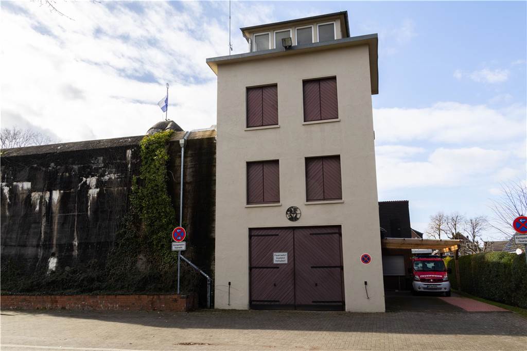 Keine Förderung mehr: Was wird aus der Erneuerung der Feuerwehrhäuser? Das Feuerwehrgerätehaus Hullern