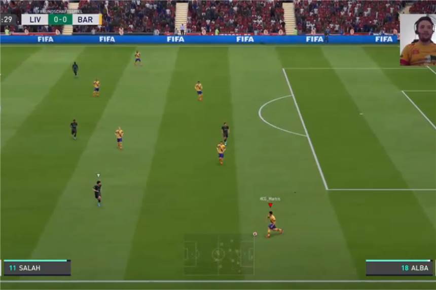 Martin Risto krönt sich zum FIFA-Champion Dortmunds - Knapper Sieg im Finale Das Finalspiel zwischen Nils Ruch und Martin Risto.