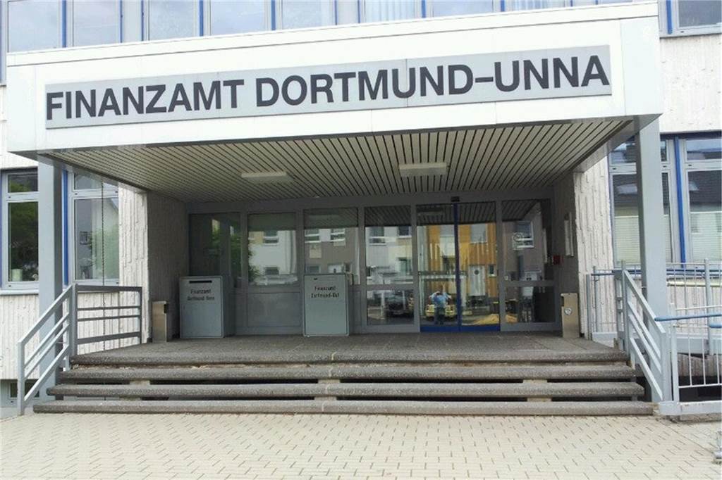 Das Finanzamt Dortmund-Unna befindet sich am Nußbaumweg in Wambel