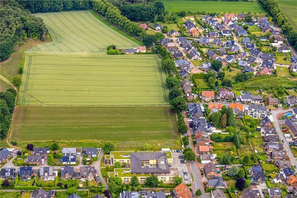 Kalte Nahwärme am Nesberg: Antworten zu Anschlusszwang und Kosten Baugebiet Nesberg aus der Luft