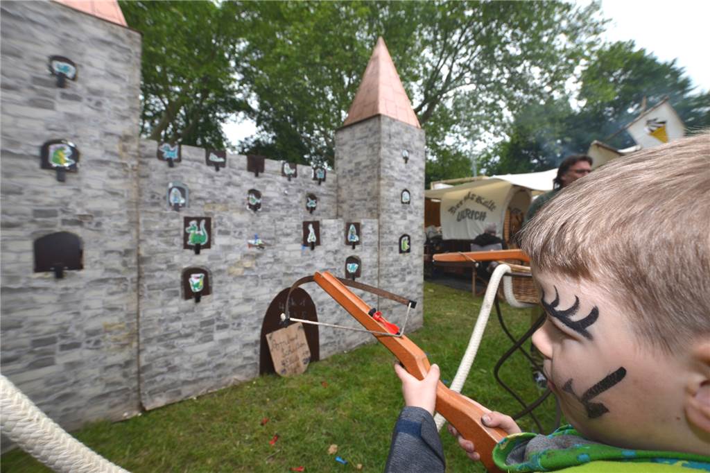 Das Gaudium ist vor allem ein riesiger Spaß für Kinder.