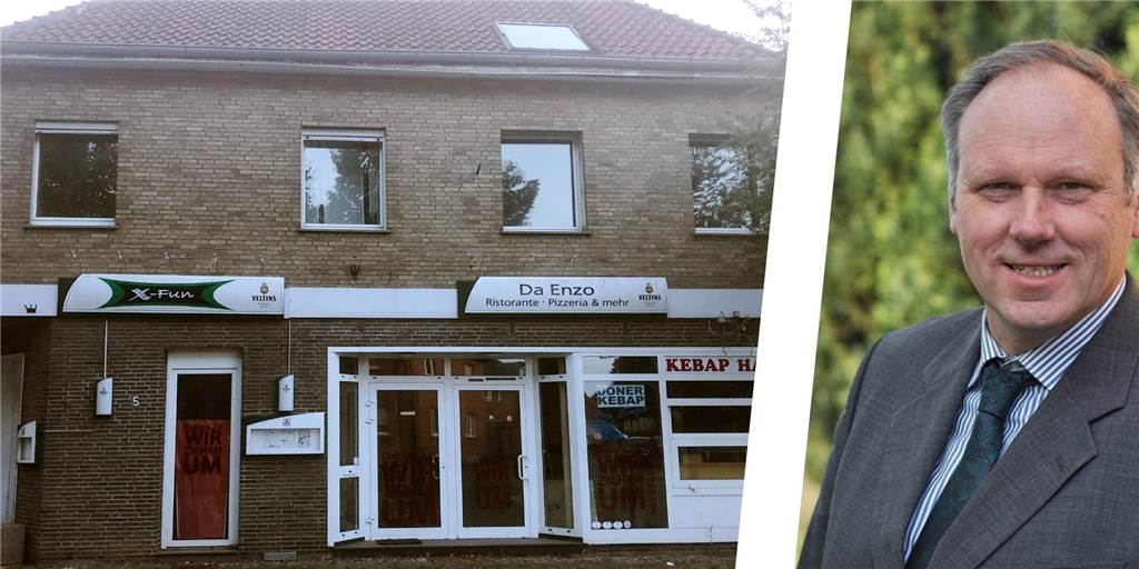 Bernhard Bölker setzt Abriss von zwei Gebäuden im Ortskern durch Das Gebäude Borkener Straße 5 soll nach dem Willen von Bernhard Bölker kurzfristig abgerissen werden.