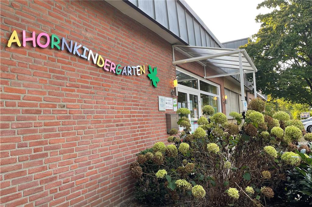 Kita-Neubau in Holsterhausen wird ein 4-Millionen-Euro-Projekt Das bestehende Gebäude des Ahornkindergartens.