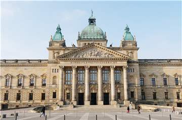 Das Gebäude des Bundesverwaltungsgerichtes in Leipzig. Hier verhandelt der 7. Senat über das Trianel-Kraftwerk Lünen.