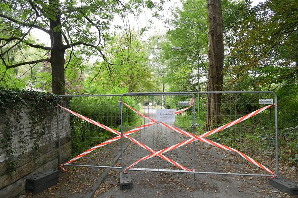 Remondis-Annäherung an Steag-Gelände? Das steckt hinter Zaun und Schild Das Gelände ist abgesperrt.