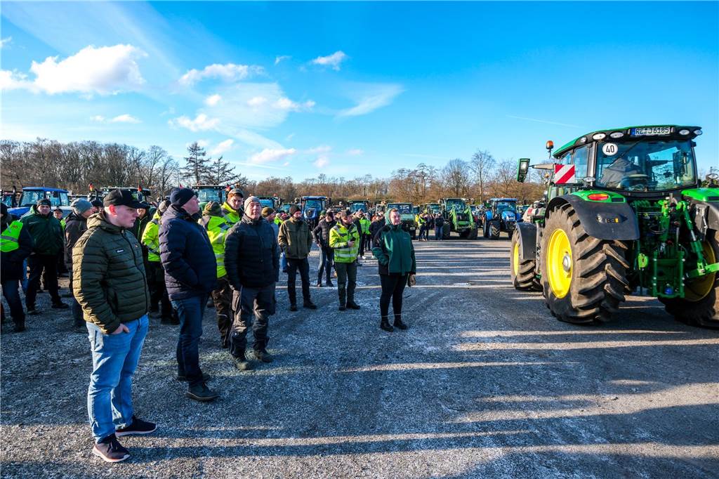 Bauerndemo am 8.1.2024 in Recklinghausen