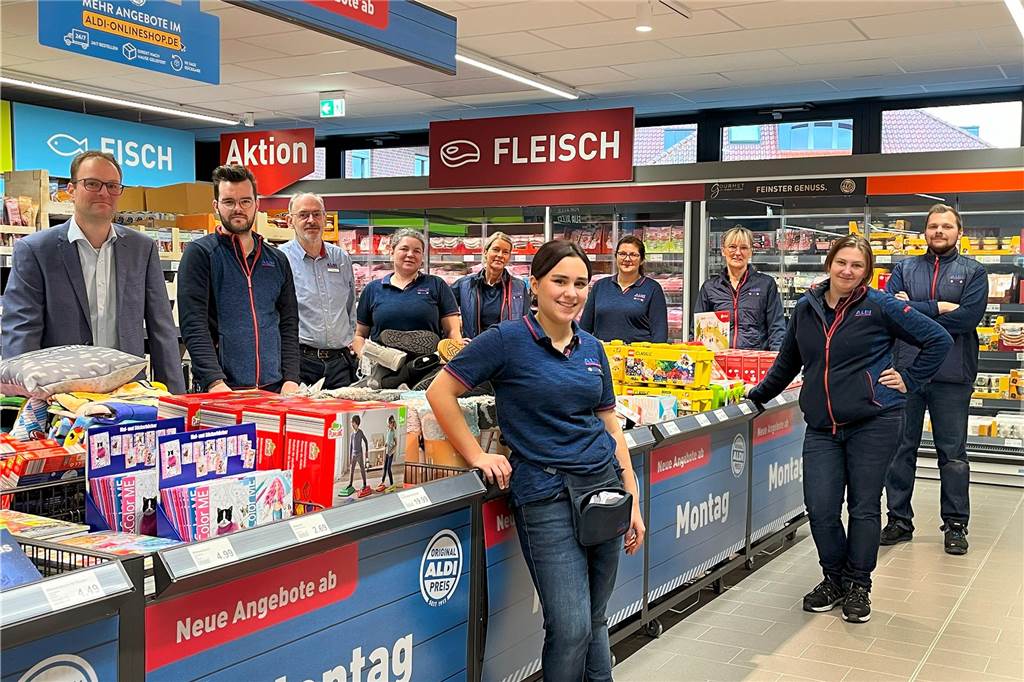 Legdener Aldi nach Umbau
